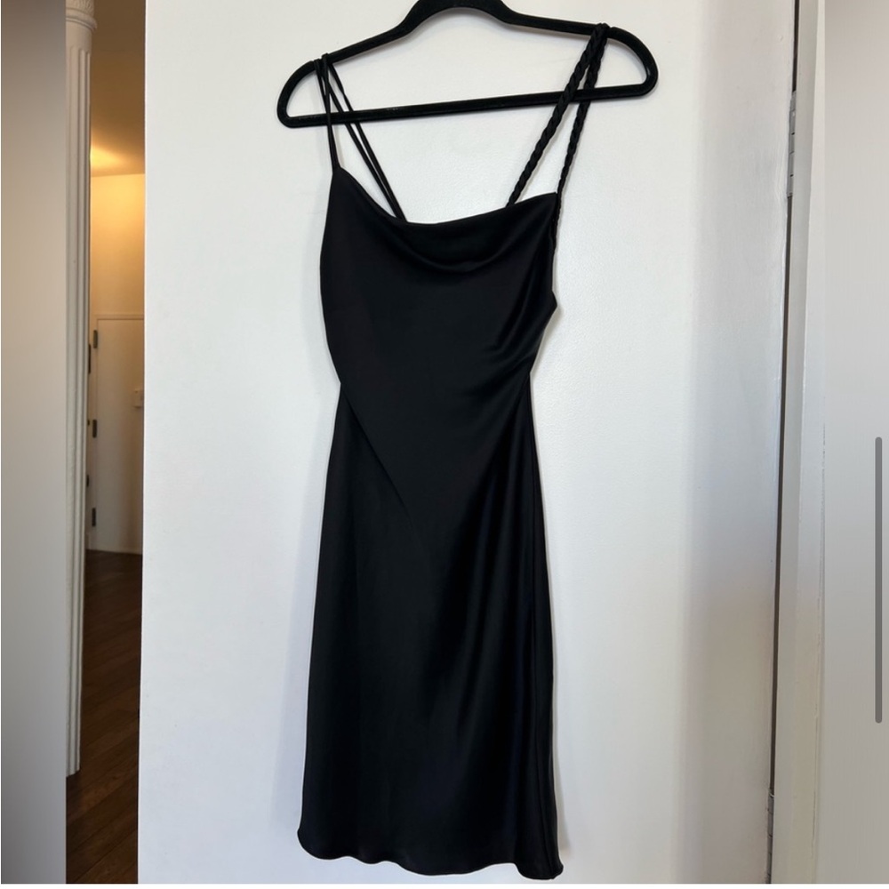 NEW Nanushka Merva Satin Slip Dress - Picture 5 of 8